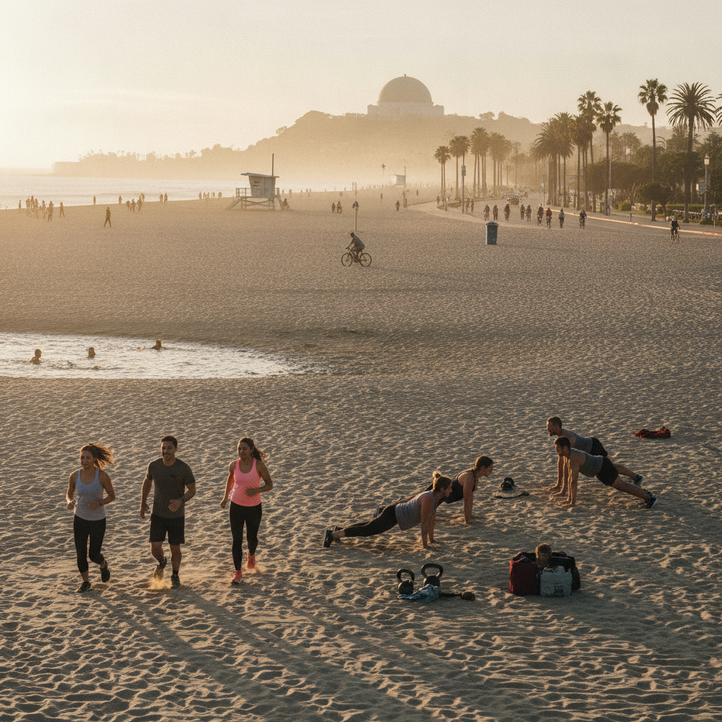 Beach & Fitness community in LA
